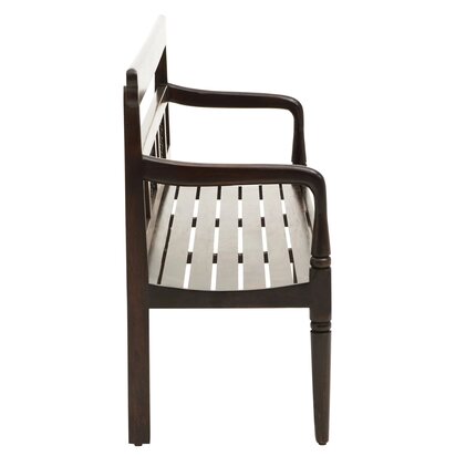 Srina Dark Sheesham Wood Bench