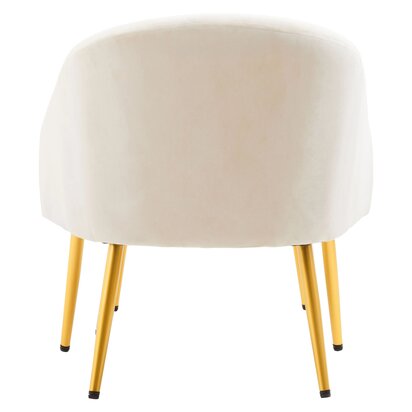 Keninwell Beige Chair And Footstool