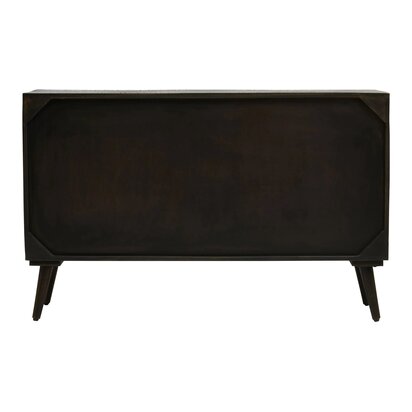 Arti Mango Wood and Brass Effect Three Door Sideboard