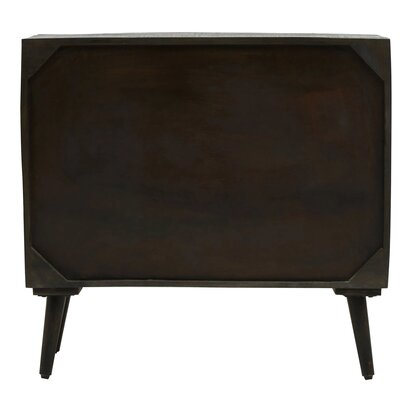 Arti Mango Wood and Brass Effect Two Door Sideboard