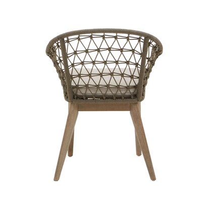 Hareden Grey Woven Rope Chair
