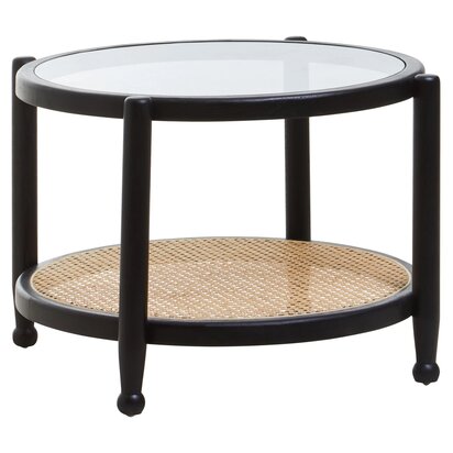 Harowbrok Rattan and Glass Coffee Table