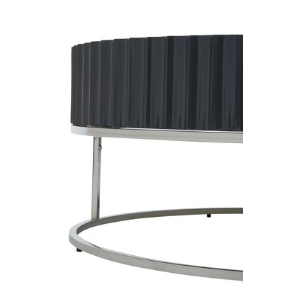 Dareywod Grey Gloss Finish Coffee Table