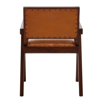 Inca Tan Leather Dining Chair