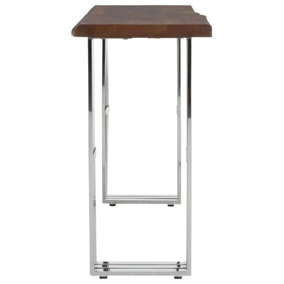Viowana Natural And Silver Console Table
