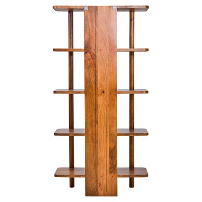 Beaton Five Tier Mango Wood Shelf Unit