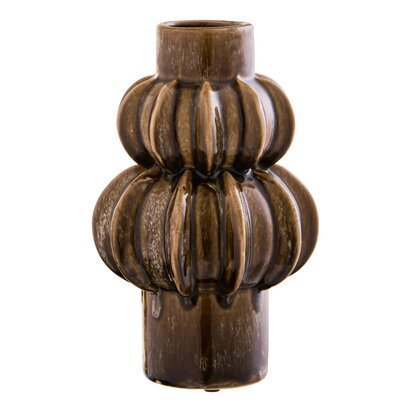 Niabourne Brown Stoneware Bubble Vase