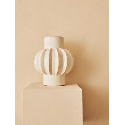 Niabourne Cream Stoneware Bubble Vase