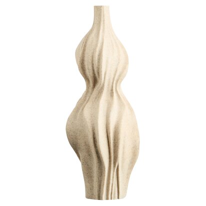 Oreford Sandstone Effect Organic Twist Vase
