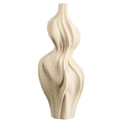 Oreford Sandstone Effect Organic Twist Vase