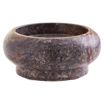 Vioerbrok Forest Green Marble Pillar Candle Holder