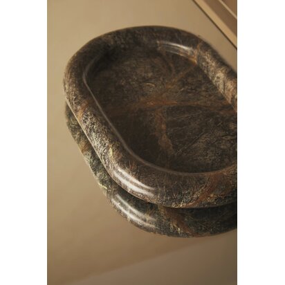 Vioerbrok Forest Green Marble Catchall