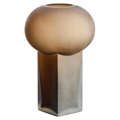 Norelvale Brown Opaque Glass Large Vase