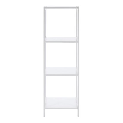 Veroford 4 Tier White Bathroom Shelf