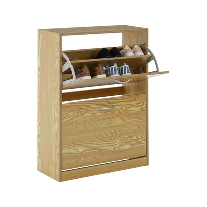 Verarmere 2 Tier Shoe Cabinet