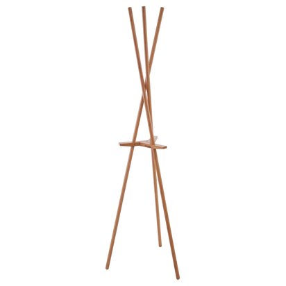 Glenoden Natural Wood Coat Stand
