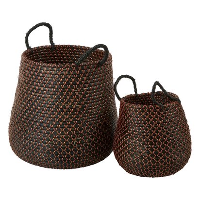 Julelora Set of 2 Round Storage Baskets