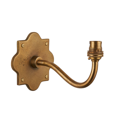 Beverley Wall Fitting Wall light Antique brass plate