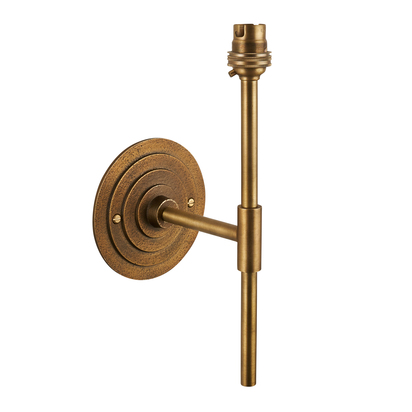 Lymington Wall Fitting Wall light Antique brass plate