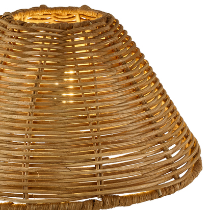 Uckfield 22cm Tapered Shade Shade light Dark rattan