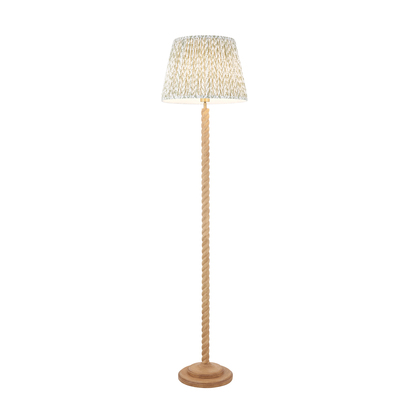 Berkhamsted Floor Floor light Oak effect resin & herb garden green fabric
