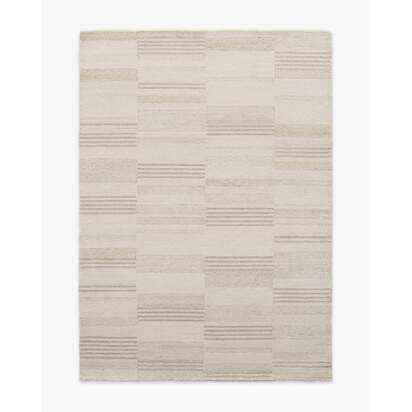 Verona Ivory & Neutral Easy Care Wool Rug - 150 x 215 cm - All-In-One-Rug