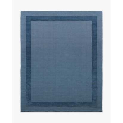 Lucien Slate Blue Easy Care Wool Rug - 245 x 305 cm - All-In-One-Rug