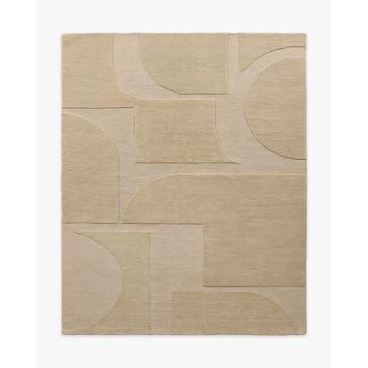 Malta Beige Easy Care Wool Rug - 245 x 305 cm - All-In-One-Rug