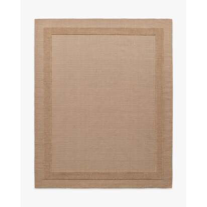 Lucien Warm Taupe Easy Care Wool Rug - 245 x 305 cm - All-In-One-Rug