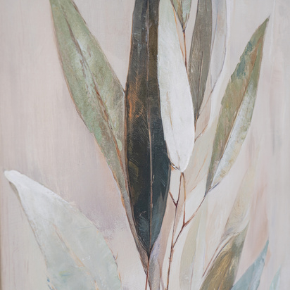 Willow Shade Handpainted Canvas in Frame