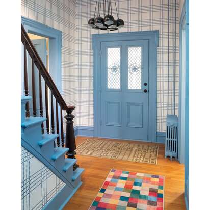 Grossy Confetti Check Rug by Dan Pelosi - 150 x 215 cm - All-In-One Rug