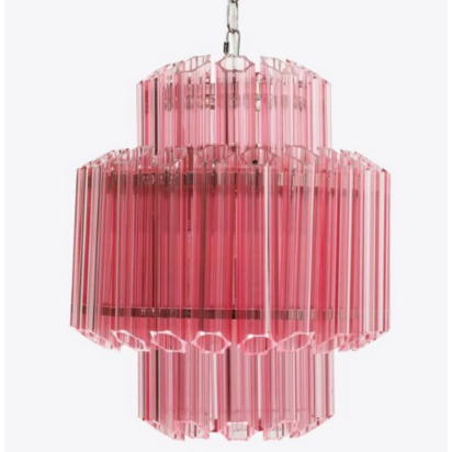 Pink Piccolo Palermo Chandelier