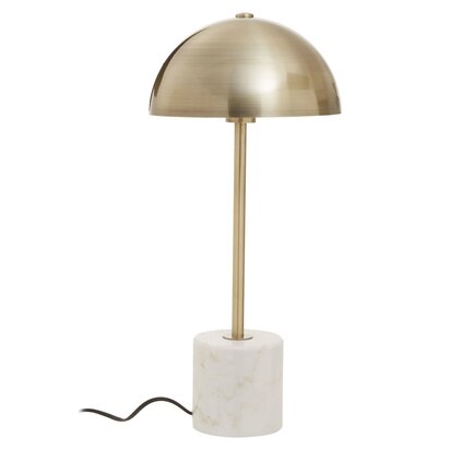 Greton Table Lamp with White Marble Base