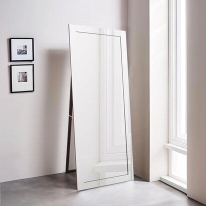 Mononvia Floor Standing Mirror With Bevelled Edge