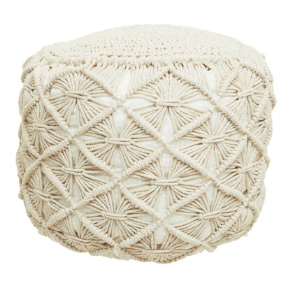 Grerham Village Knitted Pouffe