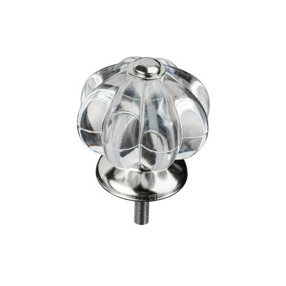 Freorbury Style Set of 4 Clear Acrylic Drawer Knobs