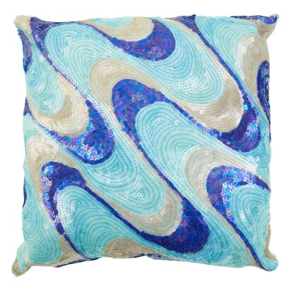 Norennell Sequins Turquoise Cushion