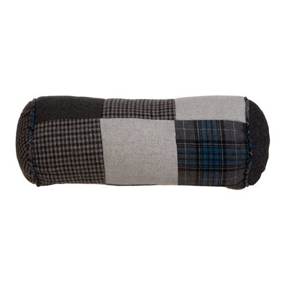 Noreton Patchwork Blue Bolster Cushion