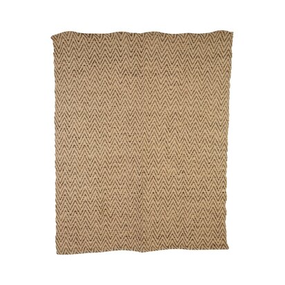 Niaestead Chevron Beige Woven Throw