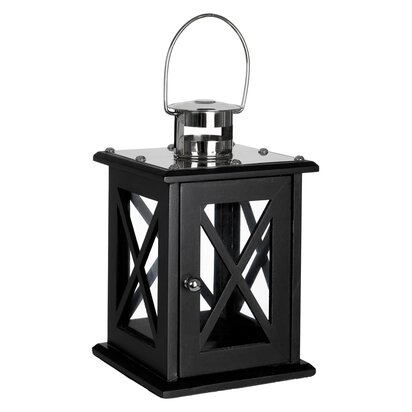 Viowana Small Black Criss Cross Lantern.