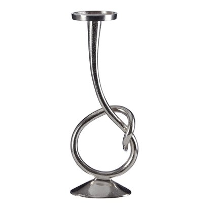 Rosisfield Townhouse Twist Nickel Candle Holder