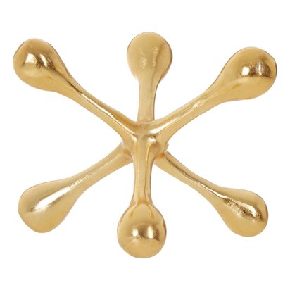 Weseford Gold Finish Jack Sculpture