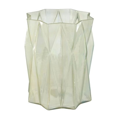 Marebourne Large Irridescent Glass Candle Holder