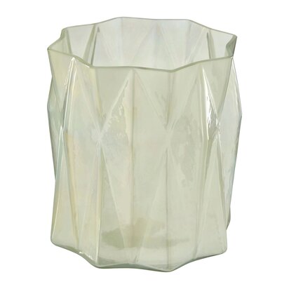Marebourne Small Irridescent Glass Candle Holder
