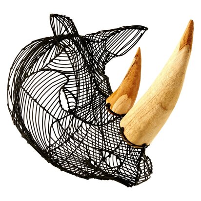 Fenerana Rhino Head Sculpture