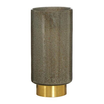 Valormere Large Grey and Gold Vase