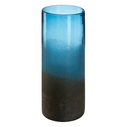 Glenobury Large Blue Sand Effect Vase