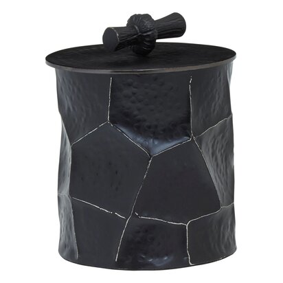 Delewick Large Black and Gold Trinket Box