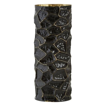 Delewick Black and Gold Large Vase