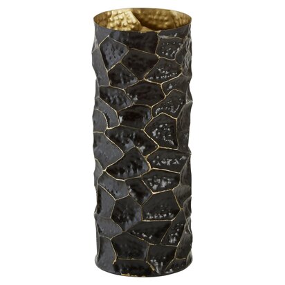 Delewick Black and Gold Large Vase
